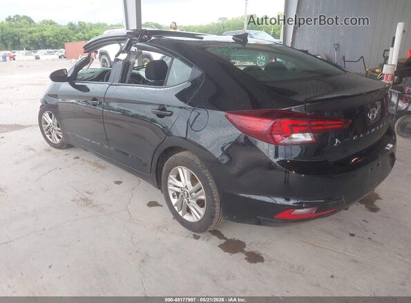 5NPD84LF5KH443140 2019 HYUNDAI ELANTRA Black Rear left