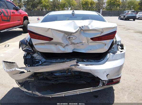 5NPD84LF5LH504889 2020 HYUNDAI ELANTRA Silver წინა ხედი