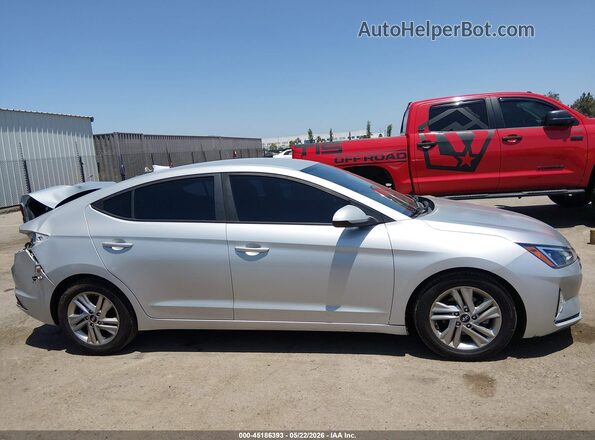 5NPD84LF5LH504889 2020 HYUNDAI ELANTRA Silver უკანა სალონის ხედი