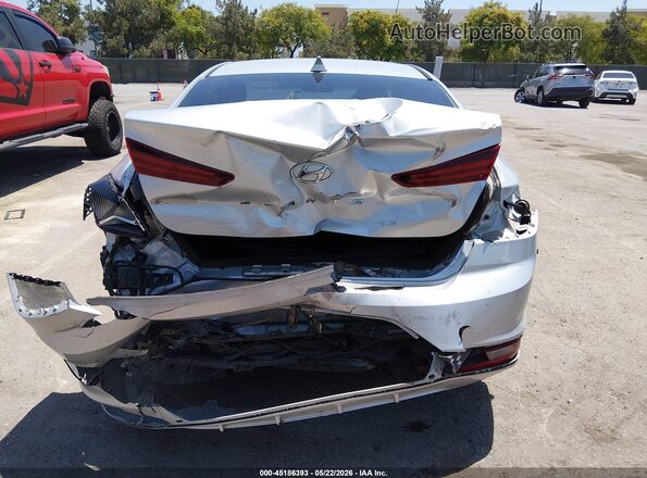 5NPD84LF5LH504889 2020 HYUNDAI ELANTRA Silver 