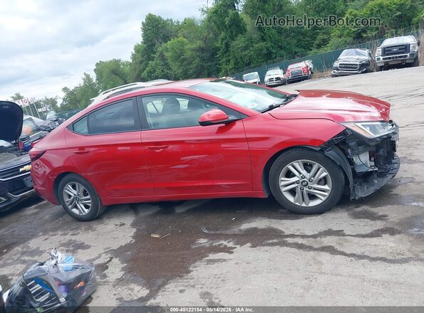 5NPD84LF5LH539626 2020 HYUNDAI ELANTRA Красный Панорамный вид салона 360°