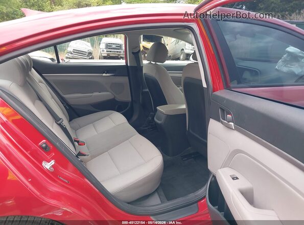 5NPD84LF5LH539626 2020 HYUNDAI ELANTRA Красный Вид наклейки с VIN-кодом