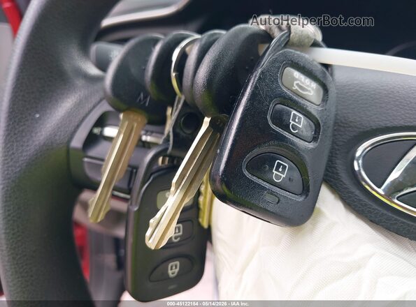 5NPD84LF5LH539626 2020 HYUNDAI ELANTRA Красный Вид панели приборов