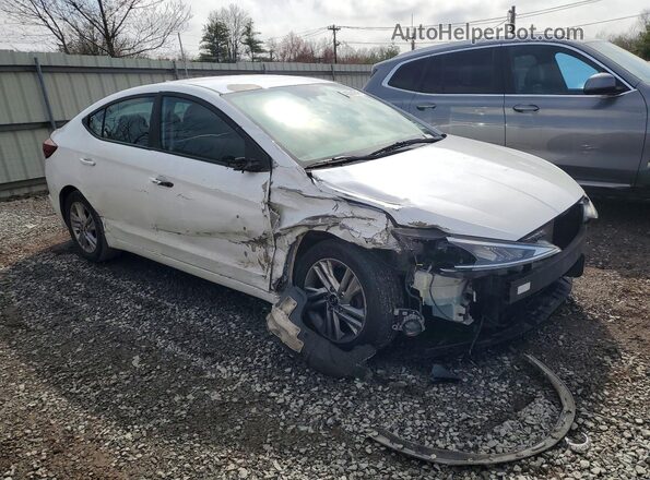 5NPD84LF5LH543675 2020 HYUNDAI ELANTRA White 