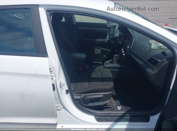 5NPD84LF5LH545877 2020 HYUNDAI ELANTRA White Vista interior delantera