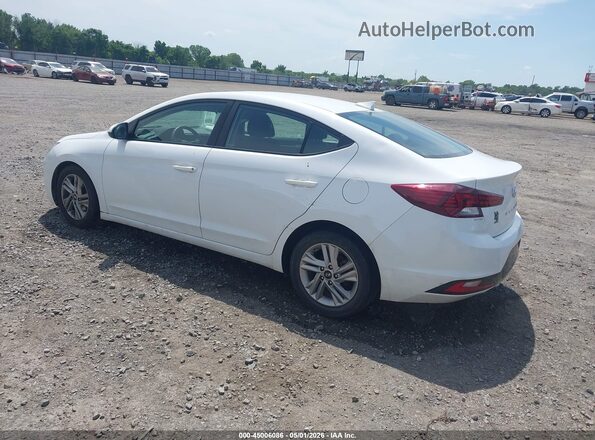 5NPD84LF5LH545877 2020 HYUNDAI ELANTRA White Trasero izquierdo