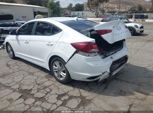 5NPD84LF5LH570357 2020 HYUNDAI ELANTRA Белый Задняя левая четверть