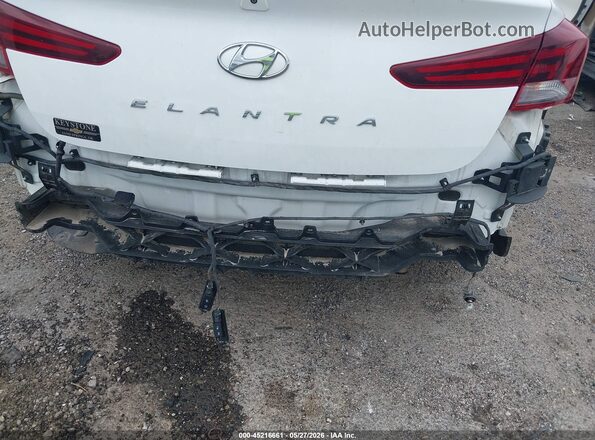 5NPD84LF5LH574540 2020 HYUNDAI ELANTRA White Vista frontal