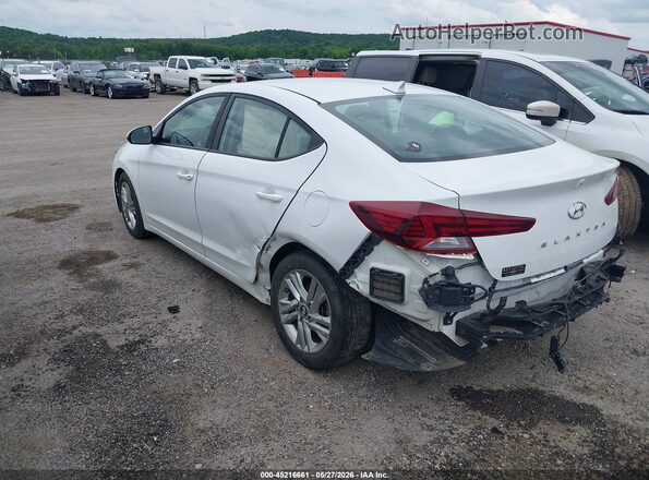 5NPD84LF5LH574540 2020 HYUNDAI ELANTRA White Trasero izquierdo