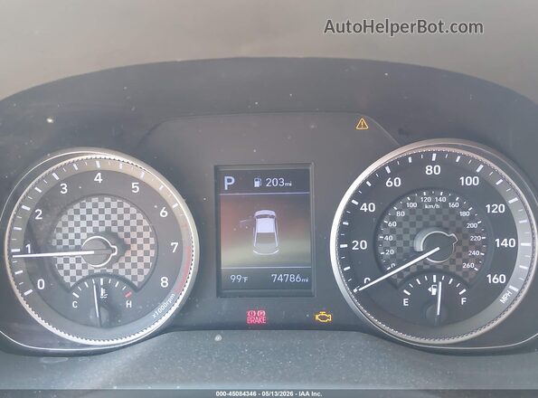 5NPD84LF5LH580886 2020 HYUNDAI ELANTRA Black Հետևի նստատեղերի տեսք