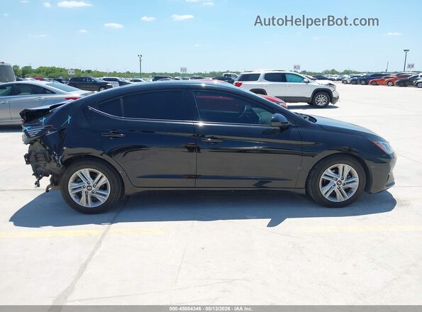 5NPD84LF5LH580886 2020 HYUNDAI ELANTRA Black Սալոնի 360 աստիճան տեսք