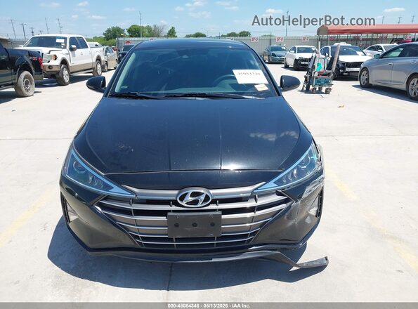 5NPD84LF5LH580886 2020 HYUNDAI ELANTRA Black Սալոնի հետևի տեսք