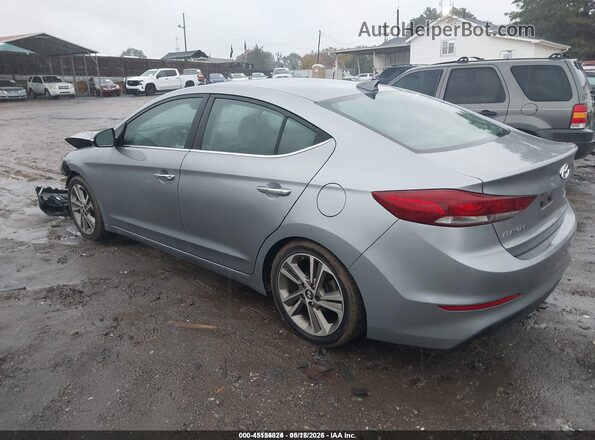 5NPD84LF6HH022102 2017 HYUNDAI ELANTRA Серебряный Задняя левая четверть