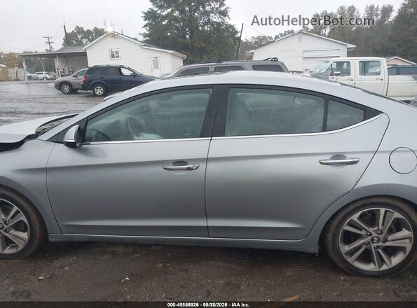 5NPD84LF6HH022102 2017 HYUNDAI ELANTRA Серебряный Панорамный вид салона 360°