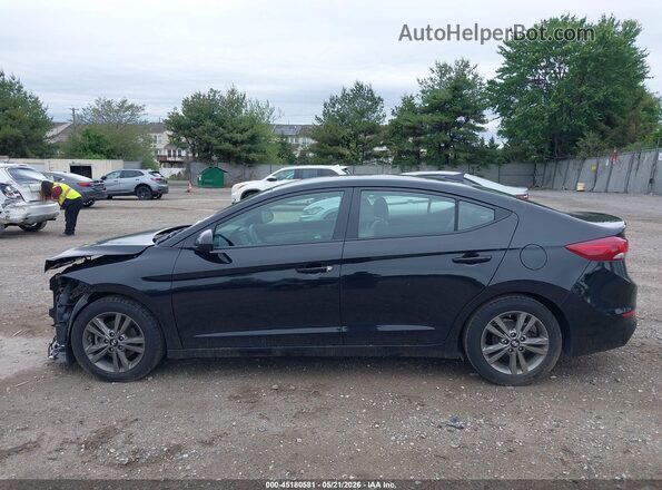 5NPD84LF6HH025713 2017 HYUNDAI ELANTRA Черный 