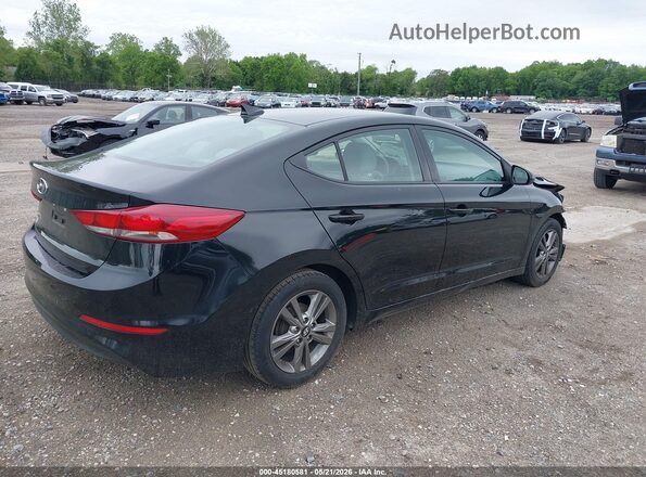 5NPD84LF6HH025713 2017 HYUNDAI ELANTRA Черный Задняя правая четверть