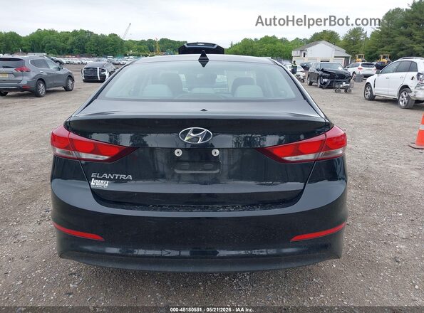 5NPD84LF6HH025713 2017 HYUNDAI ELANTRA Черный 
