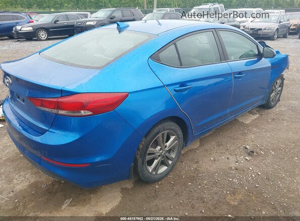 5NPD84LF6HH026148 2017 HYUNDAI ELANTRA Blue 
