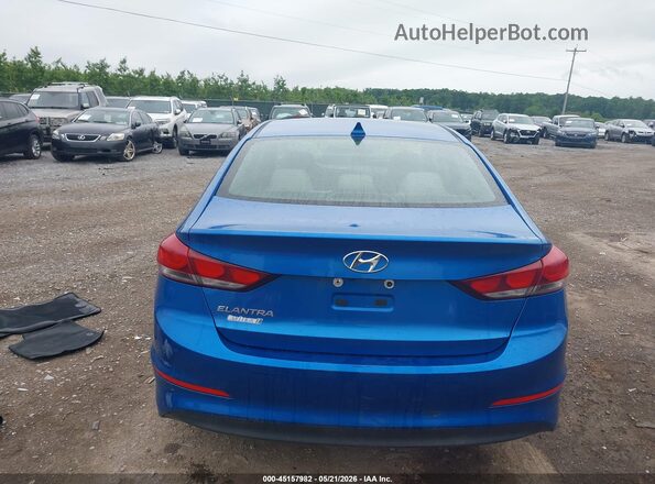 5NPD84LF6HH026148 2017 HYUNDAI ELANTRA Blue 