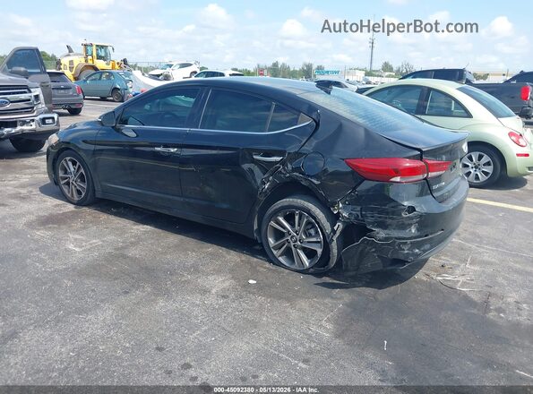 5NPD84LF6HH068903 2017 HYUNDAI ELANTRA Black 