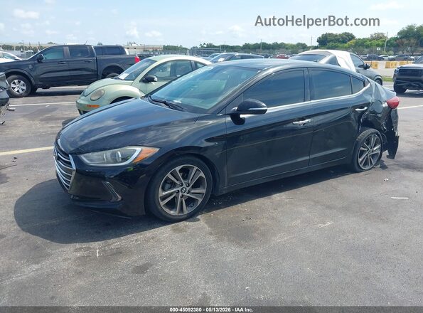 5NPD84LF6HH068903 2017 HYUNDAI ELANTRA Black 