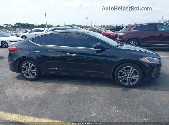 5NPD84LF6HH068903 2017 HYUNDAI ELANTRA Black 