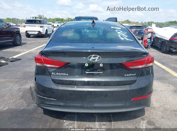 5NPD84LF6HH068903 2017 HYUNDAI ELANTRA Black 