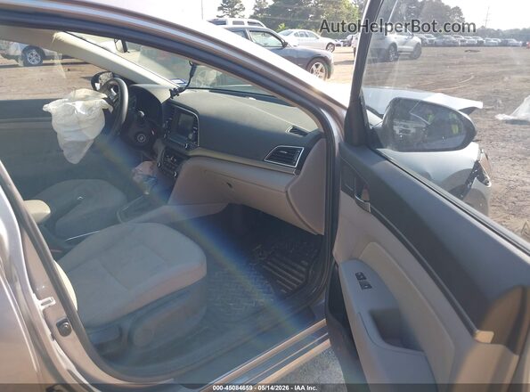 5NPD84LF6HH170475 2017 HYUNDAI ELANTRA Gray Front interior view