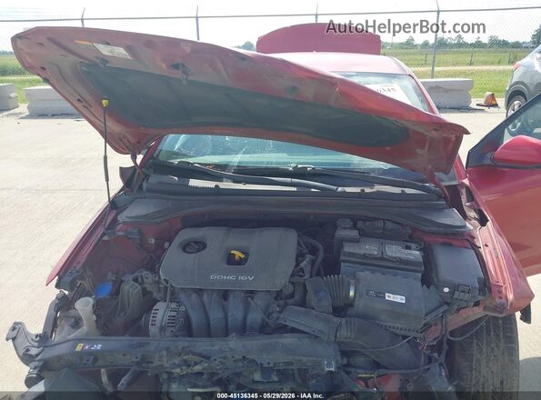 5NPD84LF6HH188040 2017 HYUNDAI ELANTRA Red Rear view