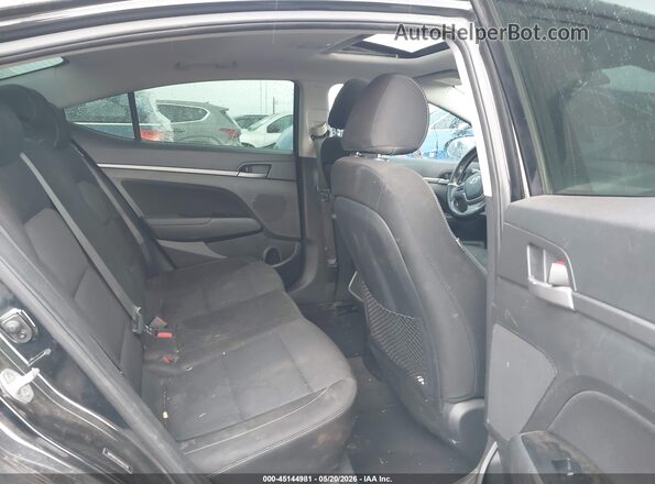 5NPD84LF6HH203376 2017 HYUNDAI ELANTRA Black VIN კოდის სტიკერის ხედი