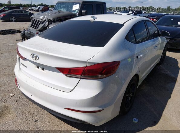 5NPD84LF6JH224122 2018 HYUNDAI ELANTRA White 