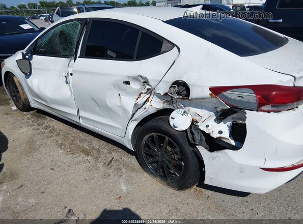 5NPD84LF6JH224122 2018 HYUNDAI ELANTRA White 