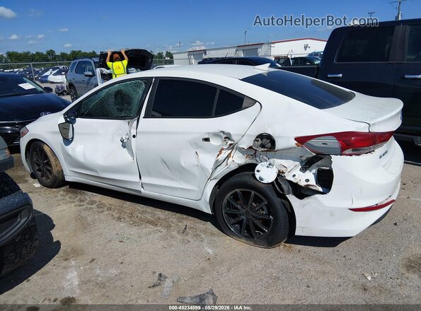 5NPD84LF6JH224122 2018 HYUNDAI ELANTRA White 