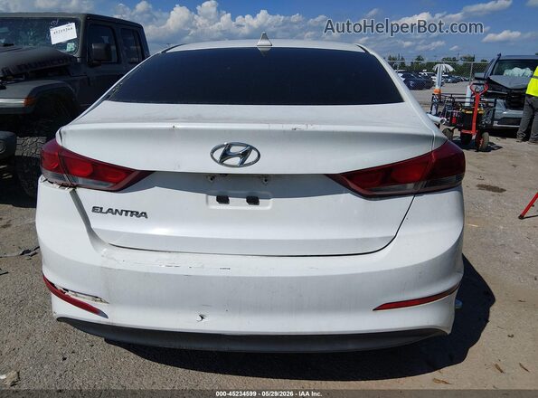 5NPD84LF6JH224122 2018 HYUNDAI ELANTRA White 