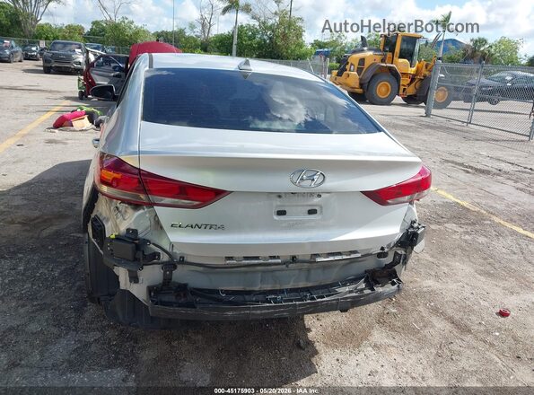 5NPD84LF6JH227571 2018 HYUNDAI ELANTRA Silver 