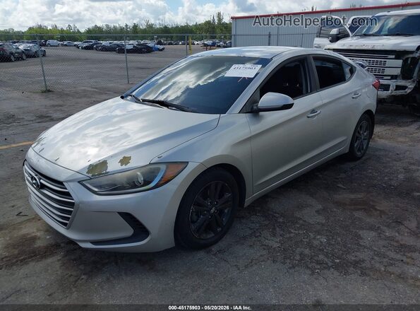 5NPD84LF6JH227571 2018 HYUNDAI ELANTRA Silver 