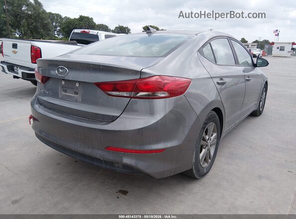 5NPD84LF6JH252518 2018 HYUNDAI ELANTRA Серый Задняя правая четверть