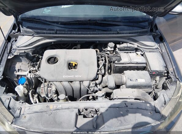 5NPD84LF6JH252518 2018 HYUNDAI ELANTRA Серый Вид сзади