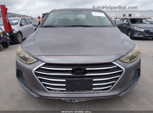 5NPD84LF6JH252518 2018 HYUNDAI ELANTRA Серый Вид щитка приборов