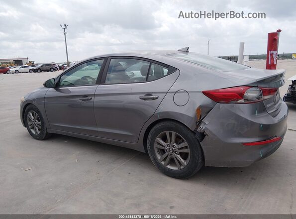 5NPD84LF6JH252518 2018 HYUNDAI ELANTRA Серый 