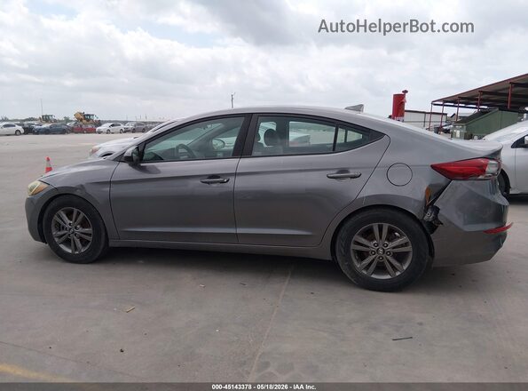 5NPD84LF6JH252518 2018 HYUNDAI ELANTRA Серый Панорамный вид салона 360°
