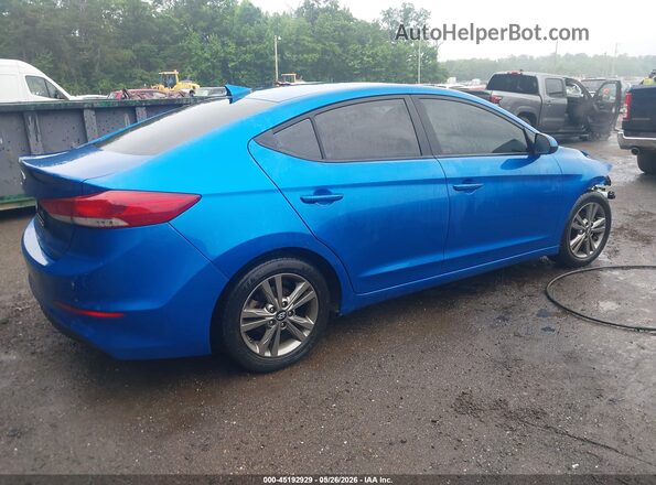 5NPD84LF6JH253166 2018 HYUNDAI ELANTRA Blue 