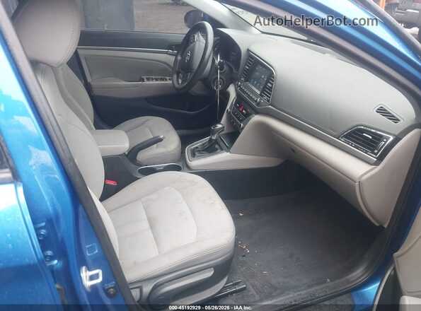 5NPD84LF6JH253166 2018 HYUNDAI ELANTRA Blue 