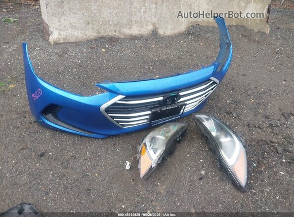 5NPD84LF6JH253166 2018 HYUNDAI ELANTRA Blue 