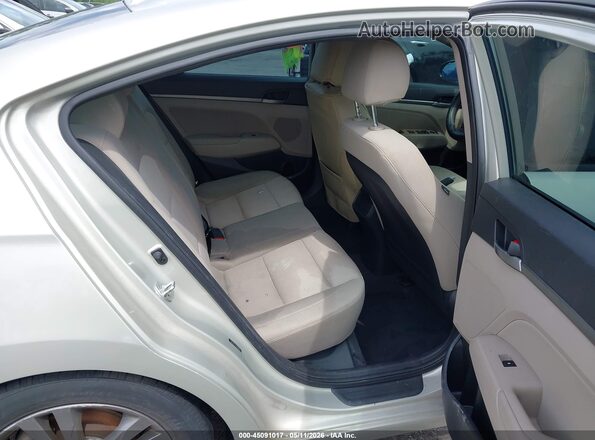 5NPD84LF6JH256925 2018 HYUNDAI ELANTRA Beige Вид наклейки з VIN-кодом