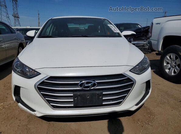 5NPD84LF6JH272655 2018 HYUNDAI ELANTRA White 