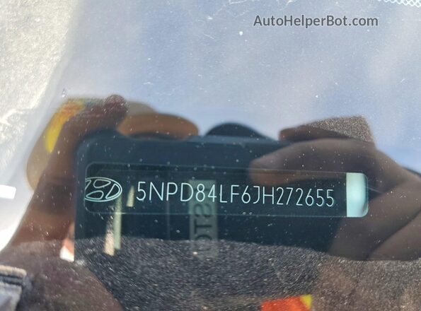 5NPD84LF6JH272655 2018 HYUNDAI ELANTRA White 