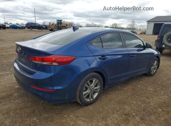 5NPD84LF6JH285406 2018 HYUNDAI ELANTRA Blue Հետևի աջ
