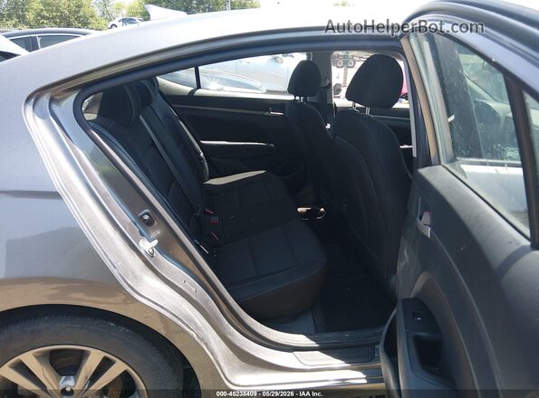 5NPD84LF6JH286409 2018 HYUNDAI ELANTRA Gray 