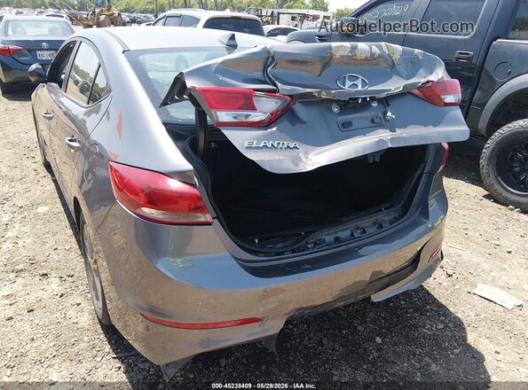 5NPD84LF6JH286409 2018 HYUNDAI ELANTRA Gray 